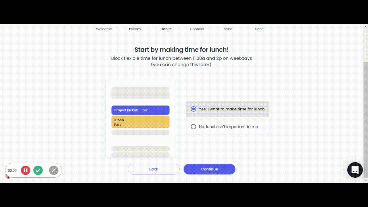 Reclaim onboarding activation
