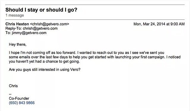 customer retention vero