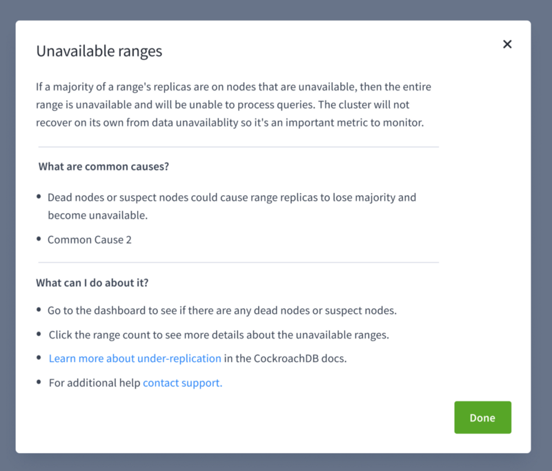 Future designs for educational modals in the Admin UI