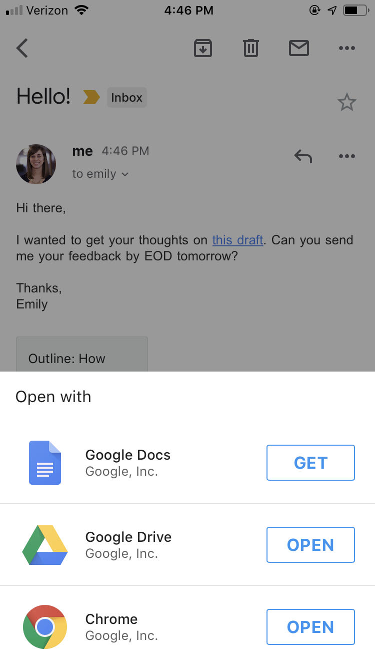 google cross-product promotion example of heart framework to improve product adoption