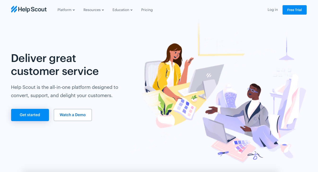 help scout help desk churn prevention as part of growth hacking toolkit