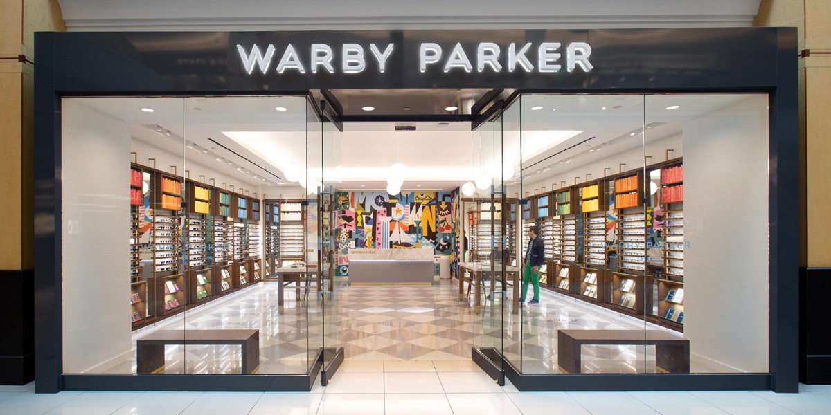 warby parker storefront