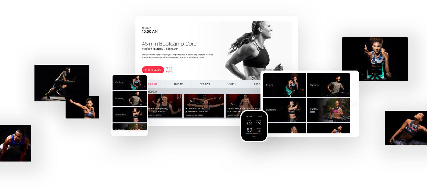 peloton user experience across devices smart workout tech