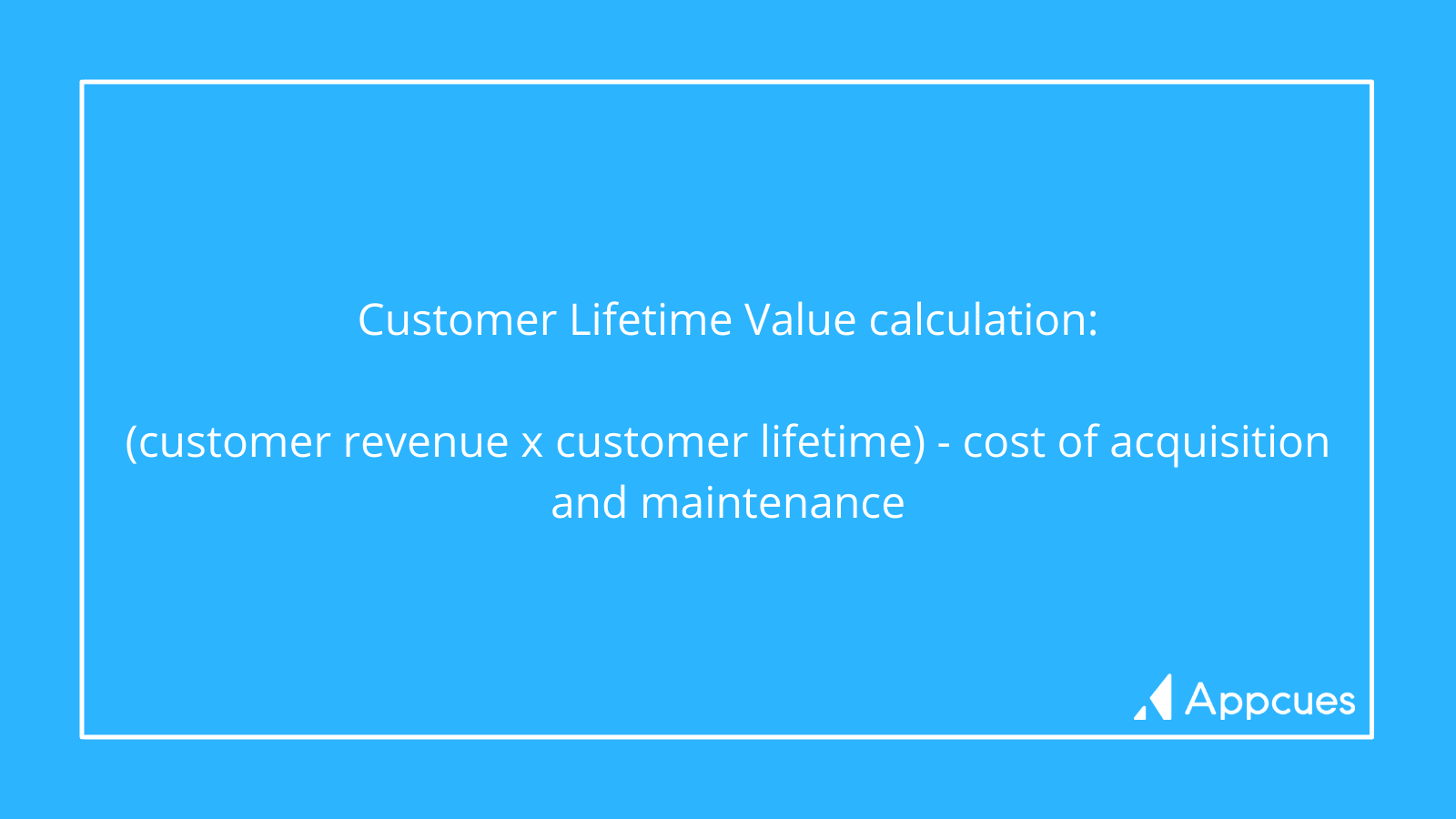 Customer Lifetime Value Calculation
