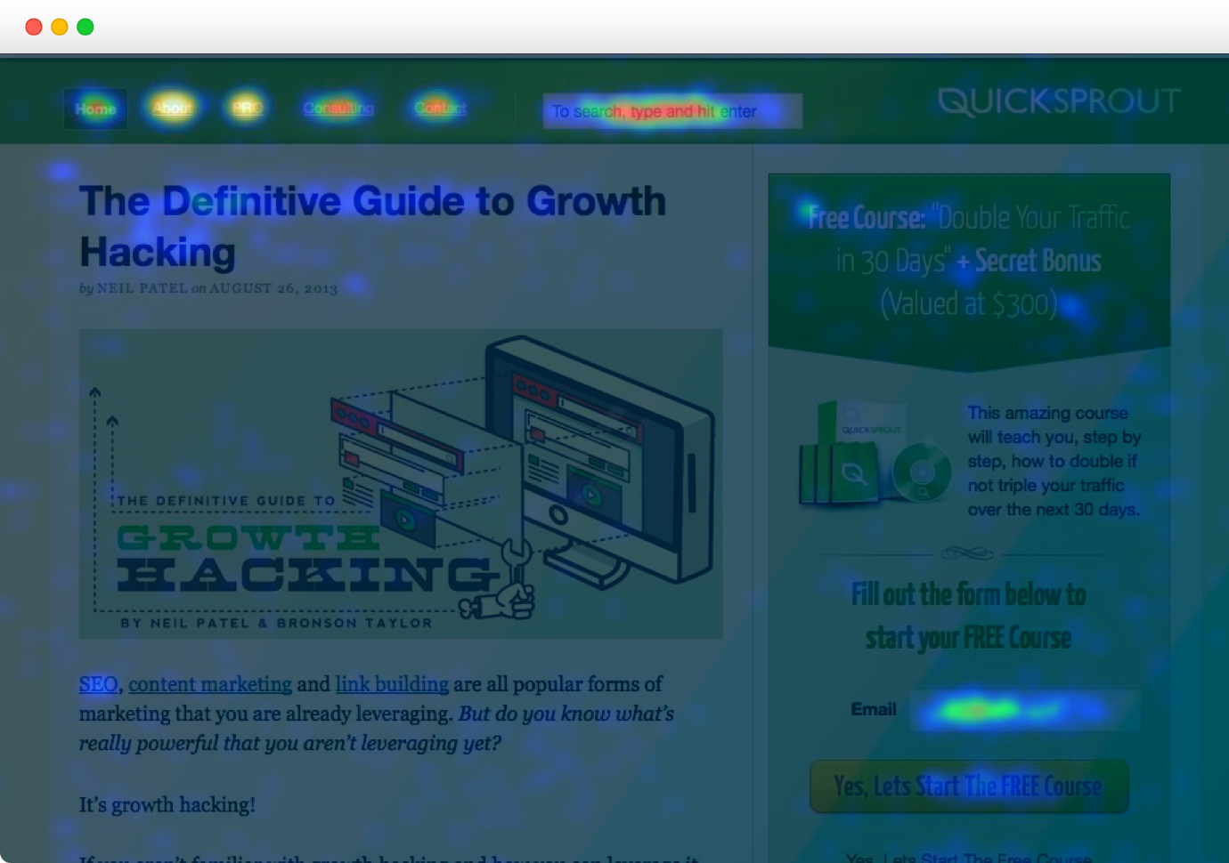 crazy egg product website analytics tool heatmapping