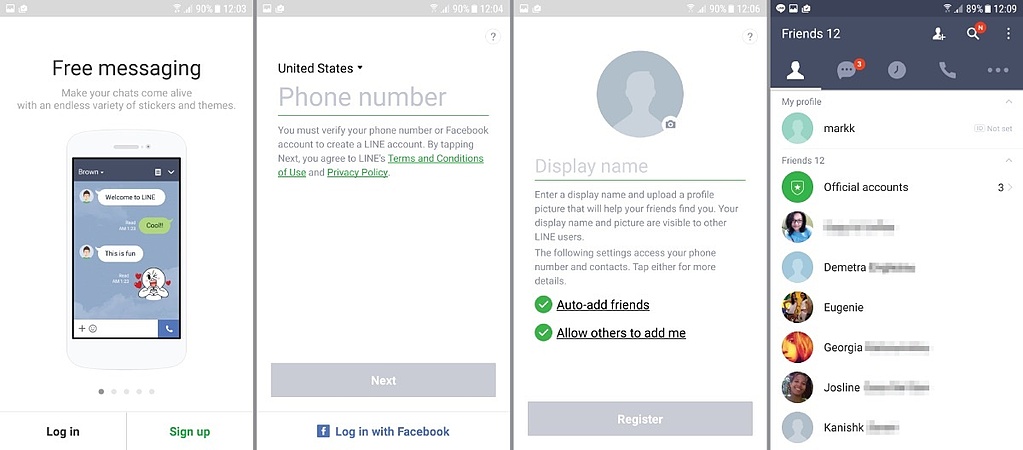 Line Onboarding