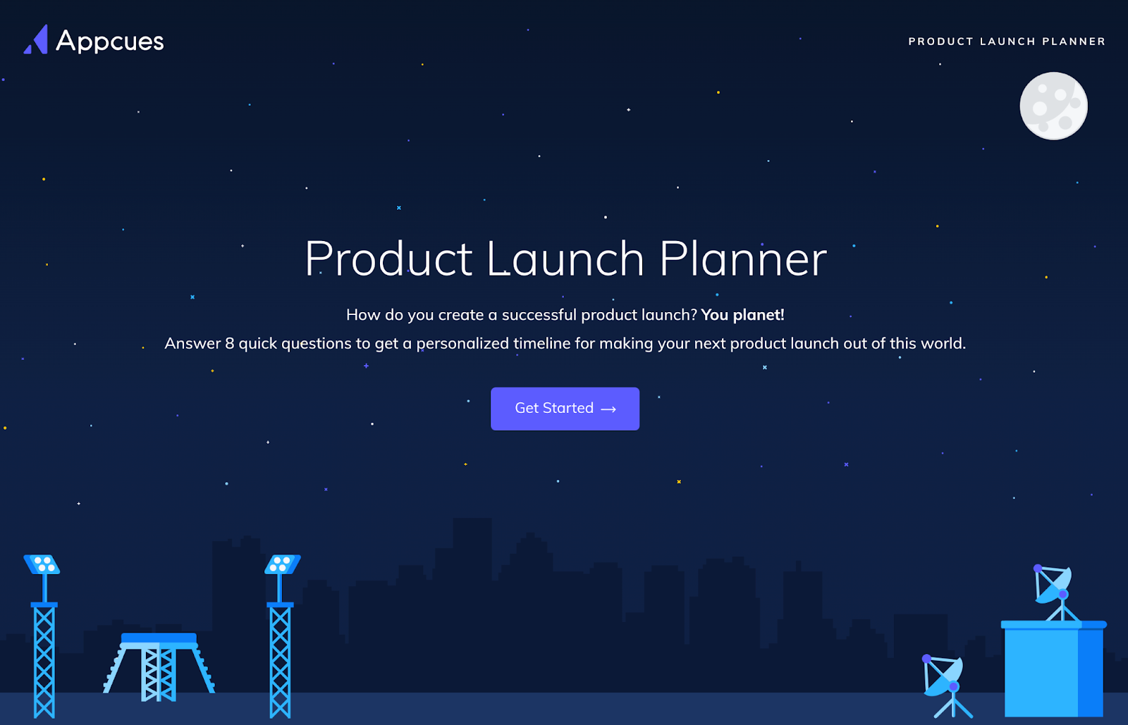 Appcues Product Launch Planner