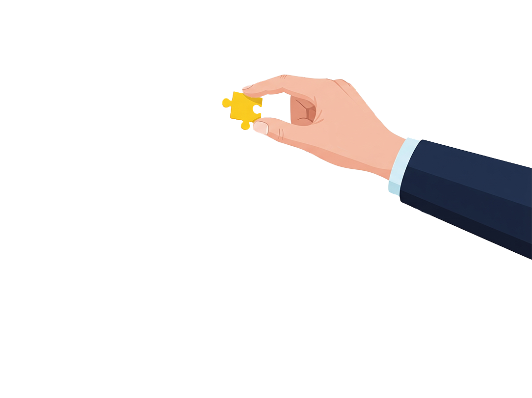 Cultivate Management Group - Salesforce Solved - Salesforce Arm Placing Puzzle Piece