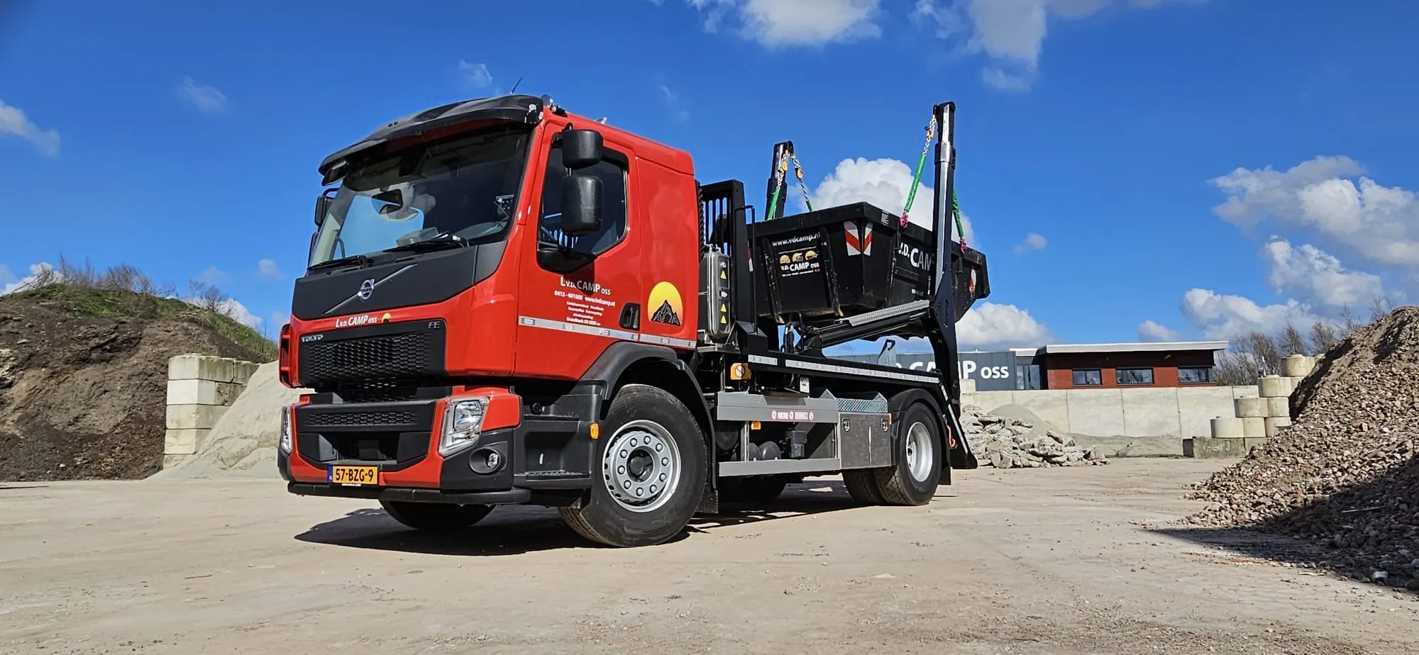 Eerst vrachtwagen van Lisanne van de Camp