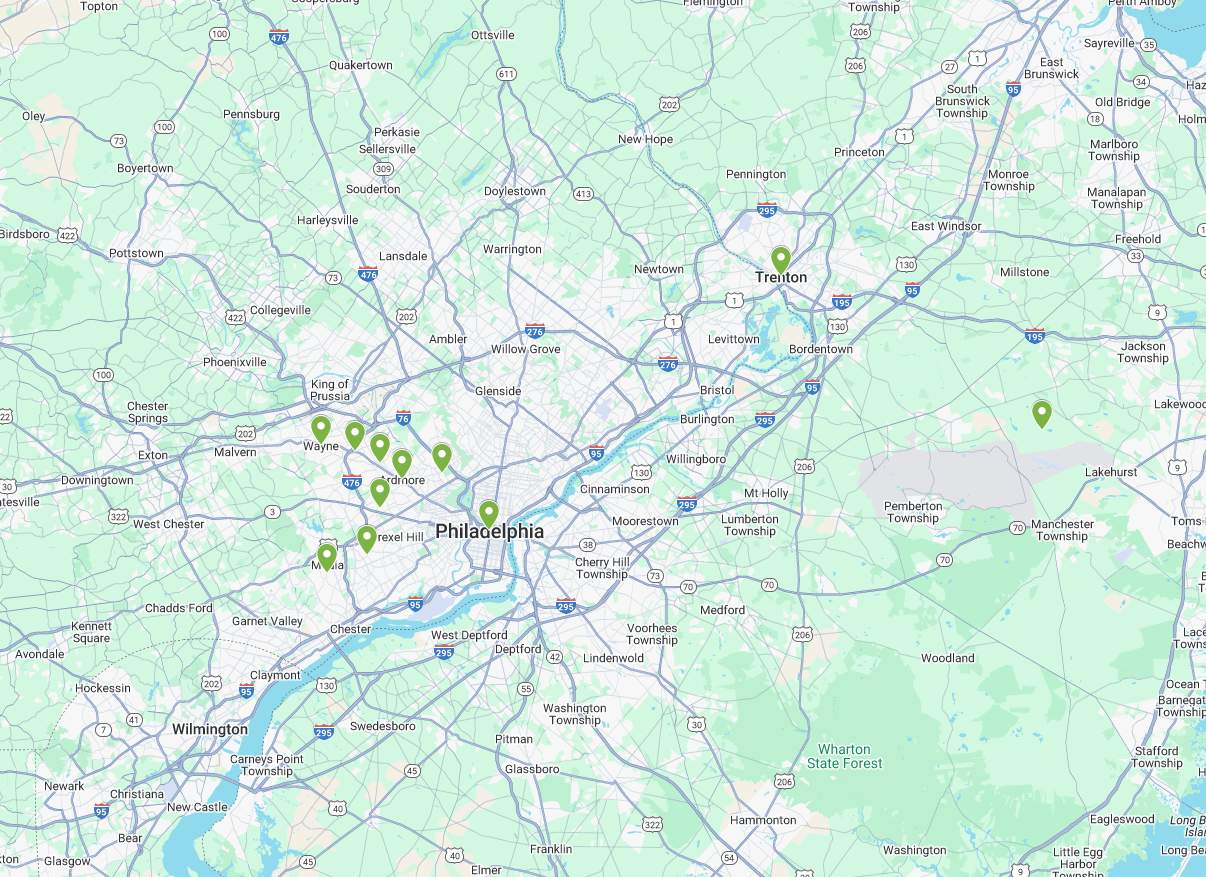 service areas