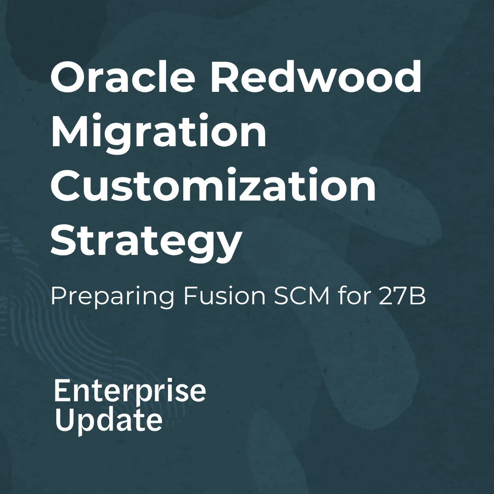 Oracle Redwood migration Podcast