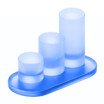Career Growth Gradient Glass Icon Defichain Webflow Template | BRIX Template
