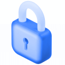Lock Icon Defichain Webflow Template | BRIX Template
