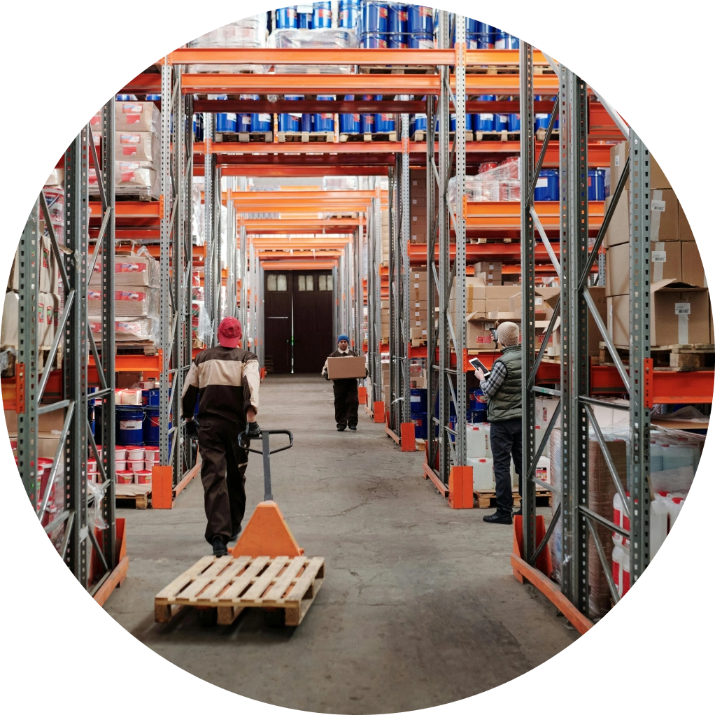 Photo of the building warehouse