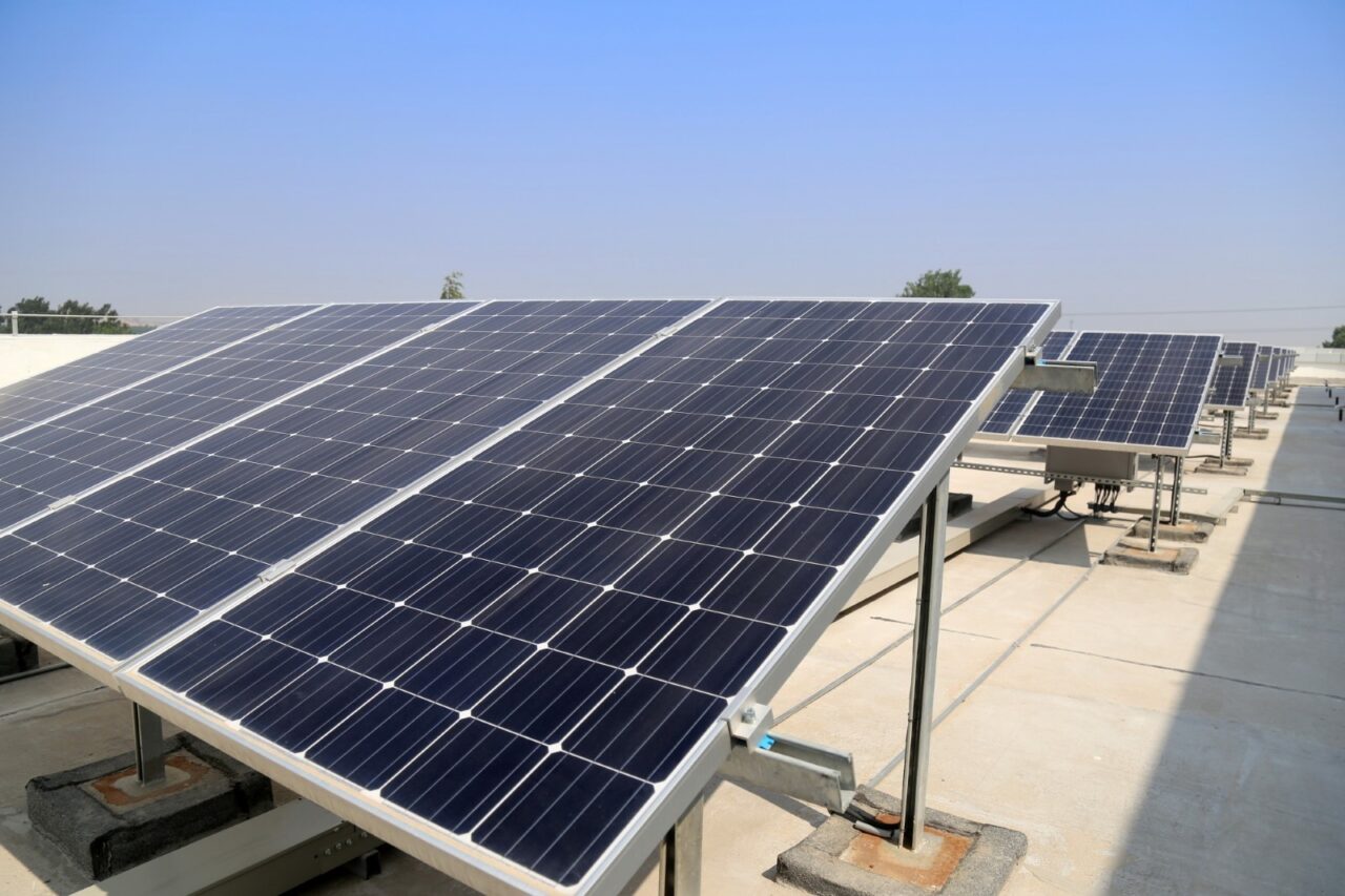 Solar panel support protection