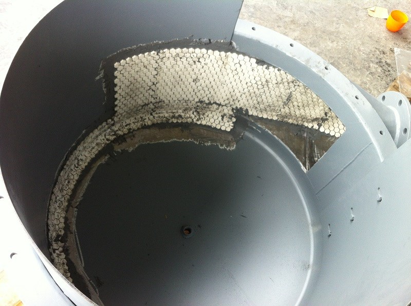 Hopper abrasion resistance