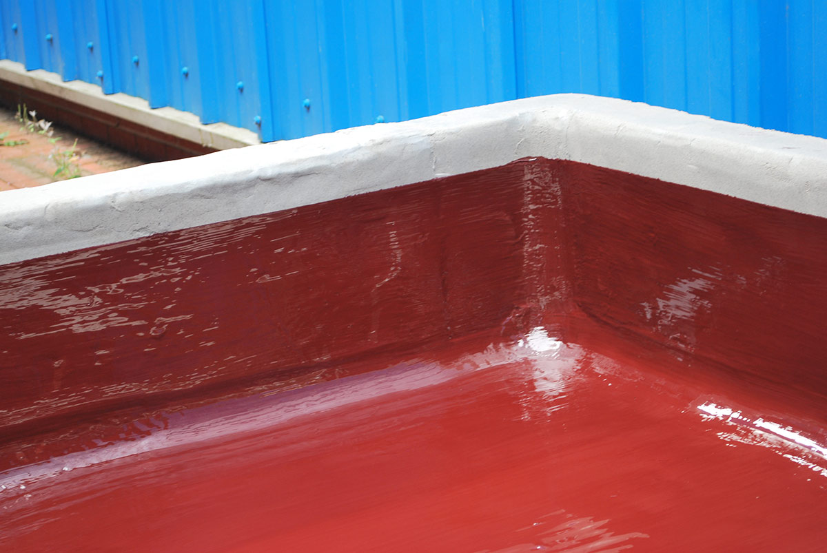 Chemical-resistant coating