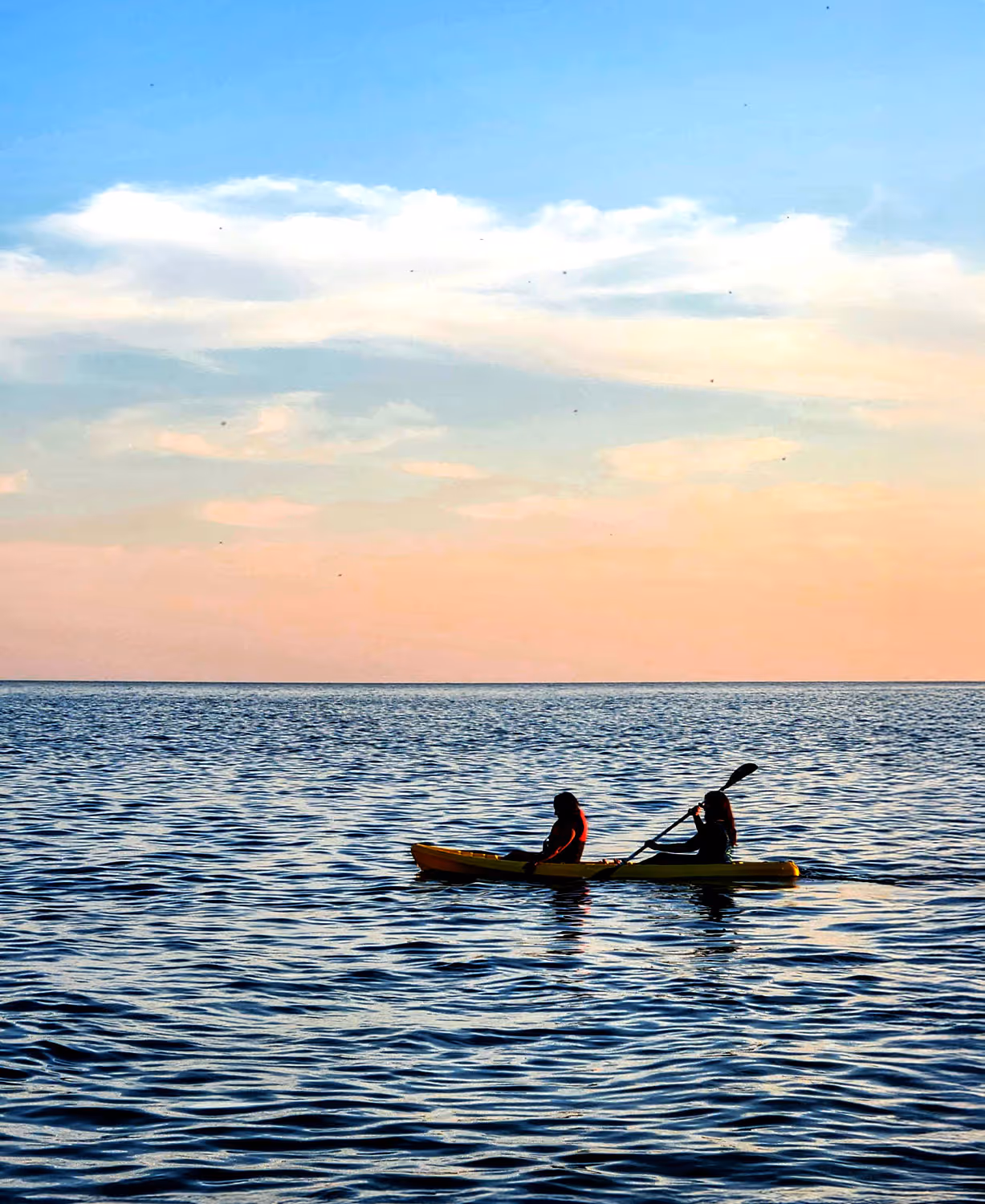 Kayaking on The Pamlico Sound