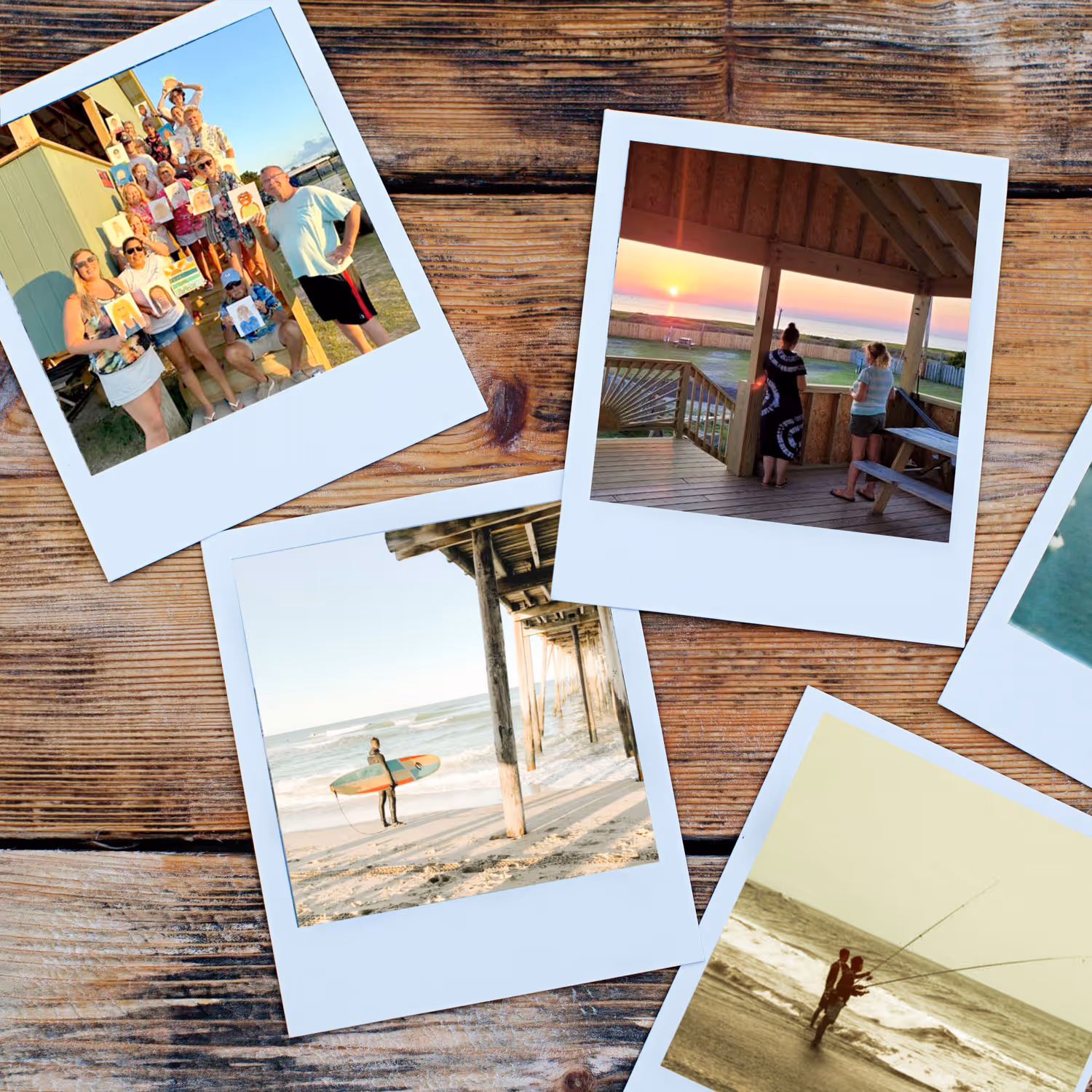 Polaroids from Rodanthe, NC
