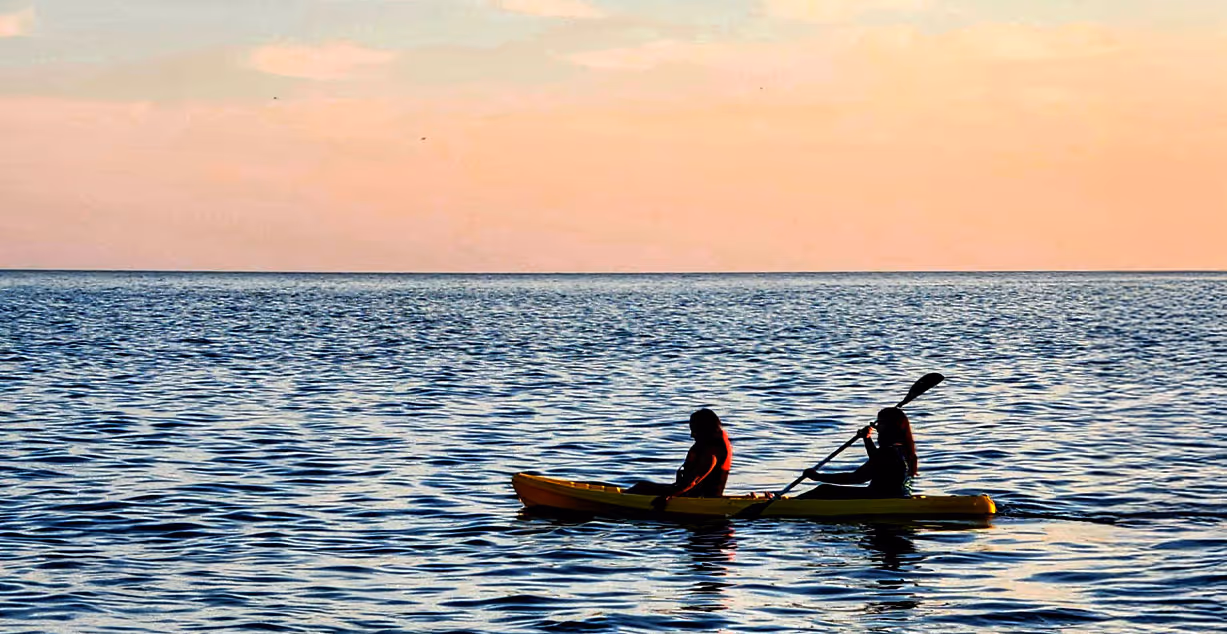Kayaking on The Pamlico Sound
