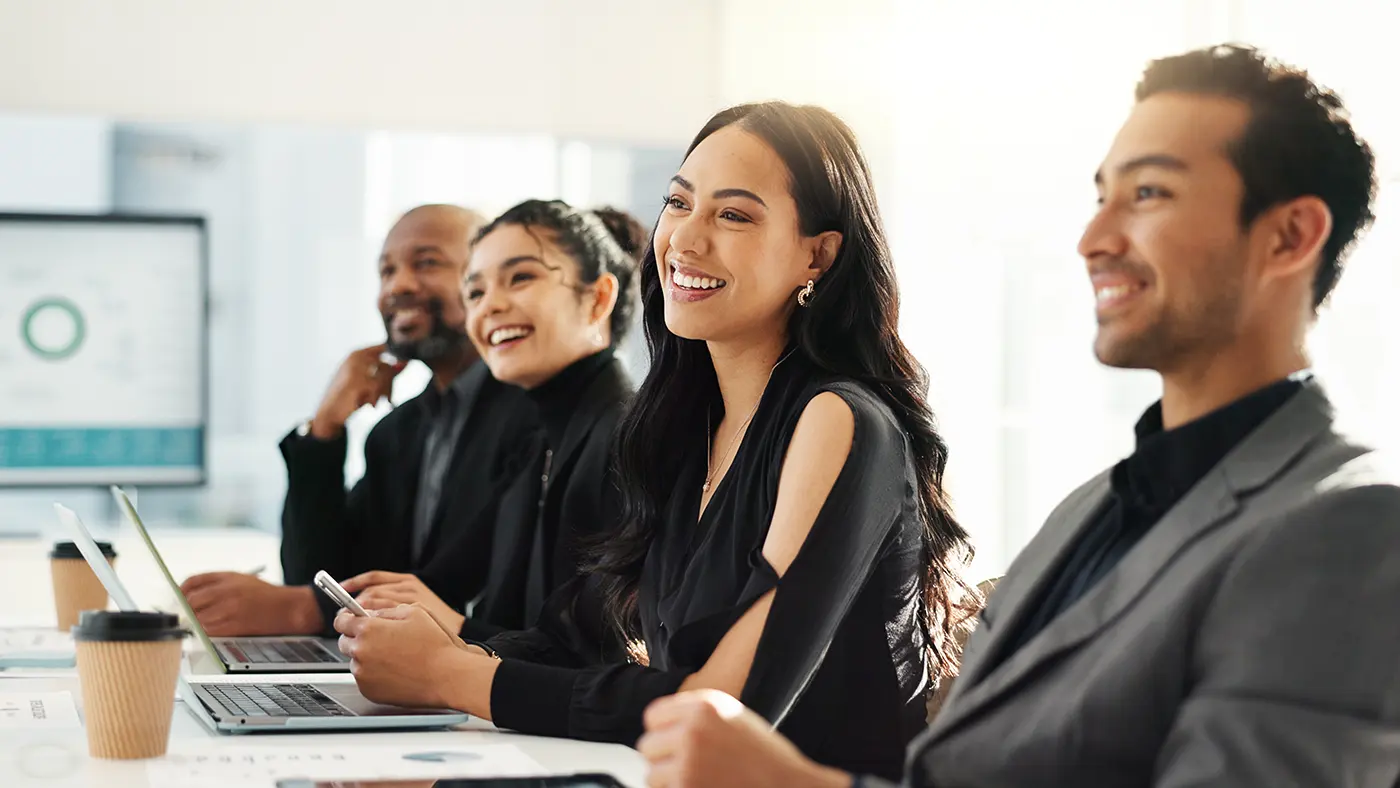 happy workforce learners