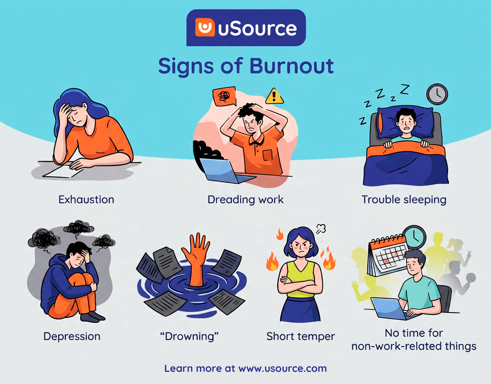 most common signs of burnout
