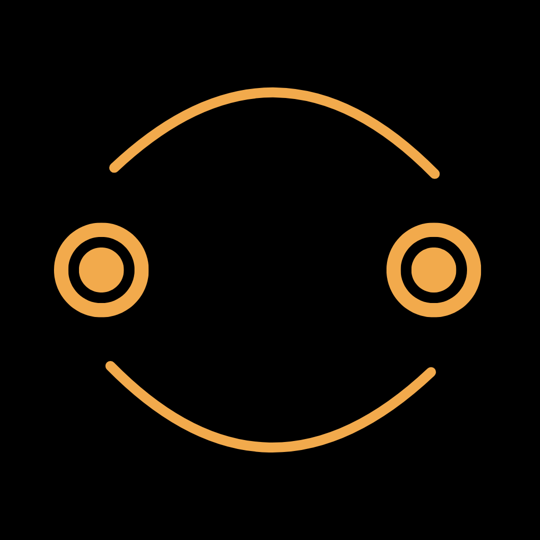 Connected circles symbolizing interpersonal relationship