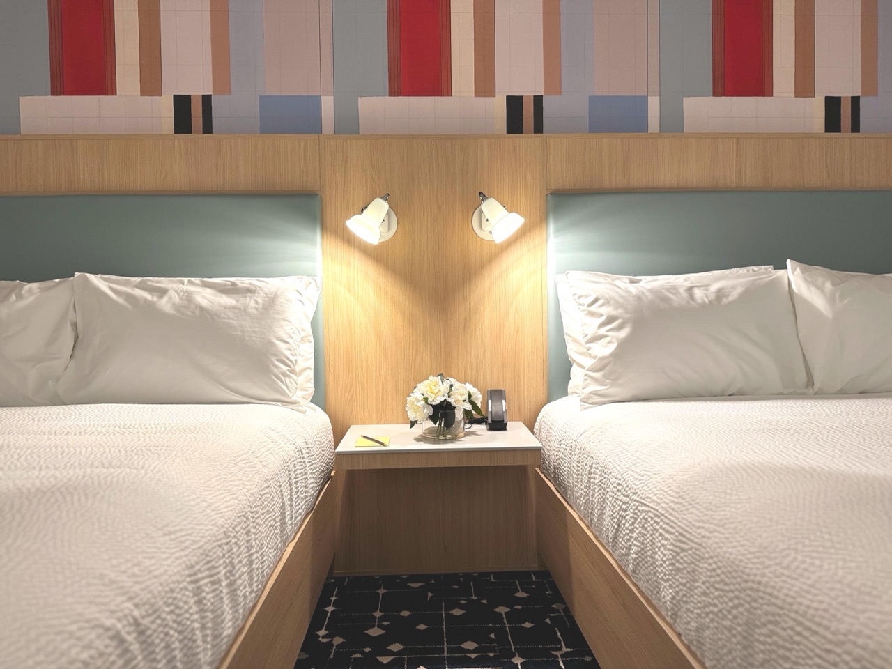 Double queen room with two beds