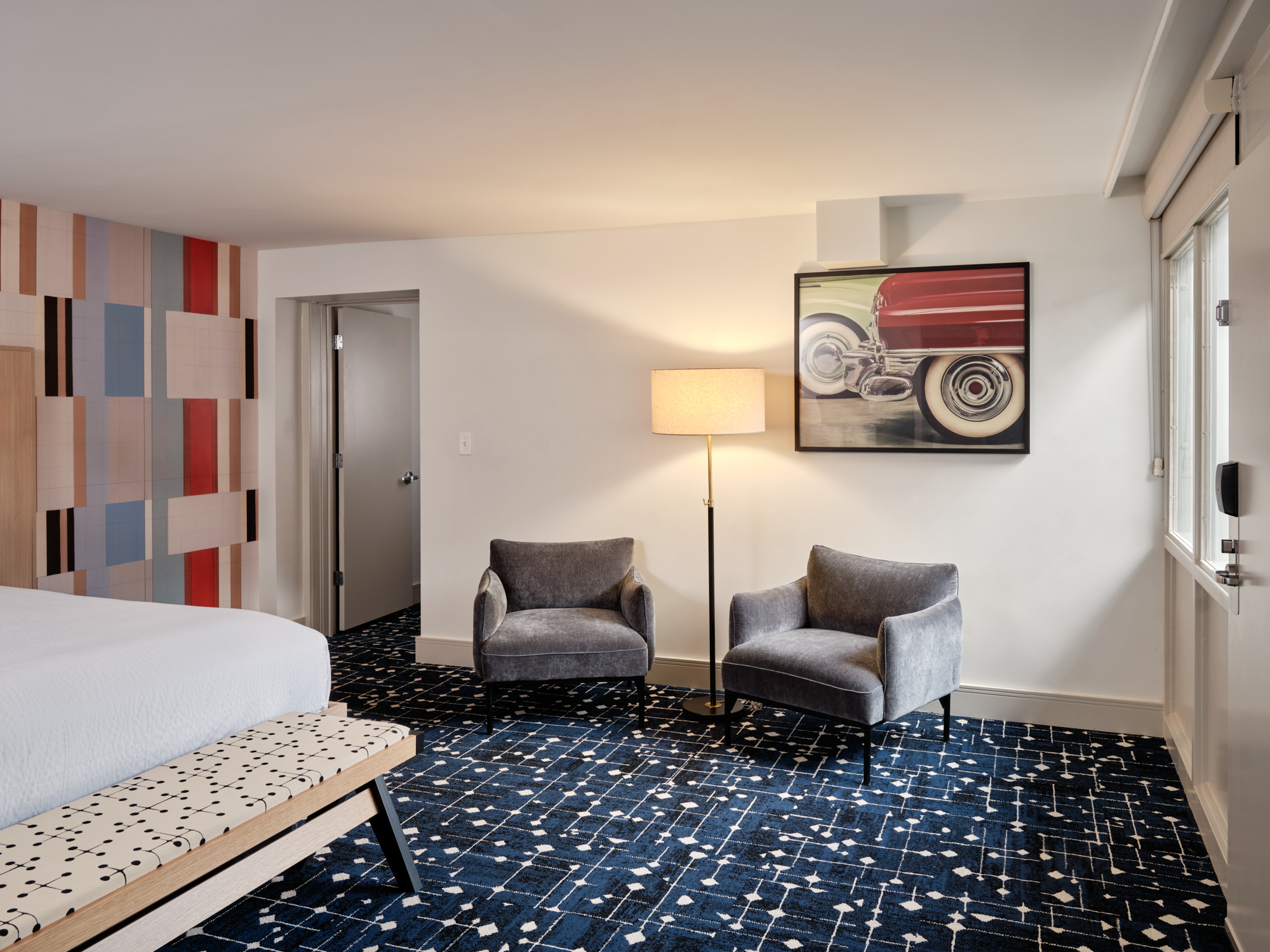 Star City King Suite bedroom with separate living area