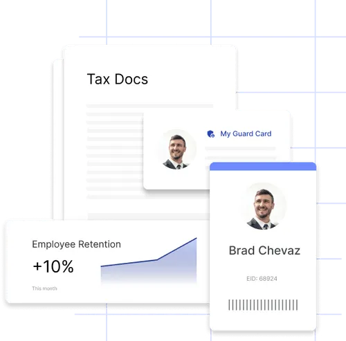 tax and hr user interface