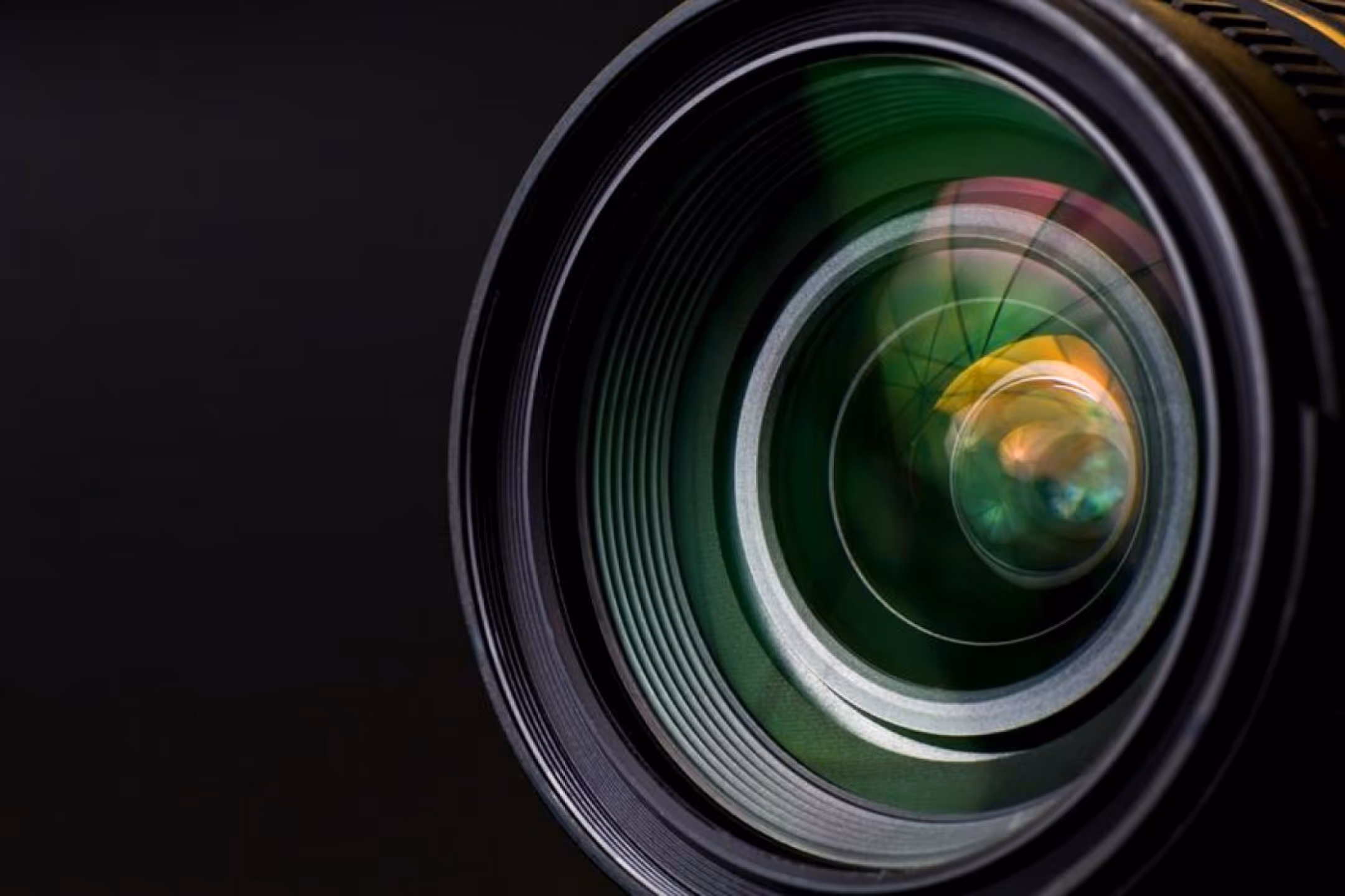 Image of a camera lens.