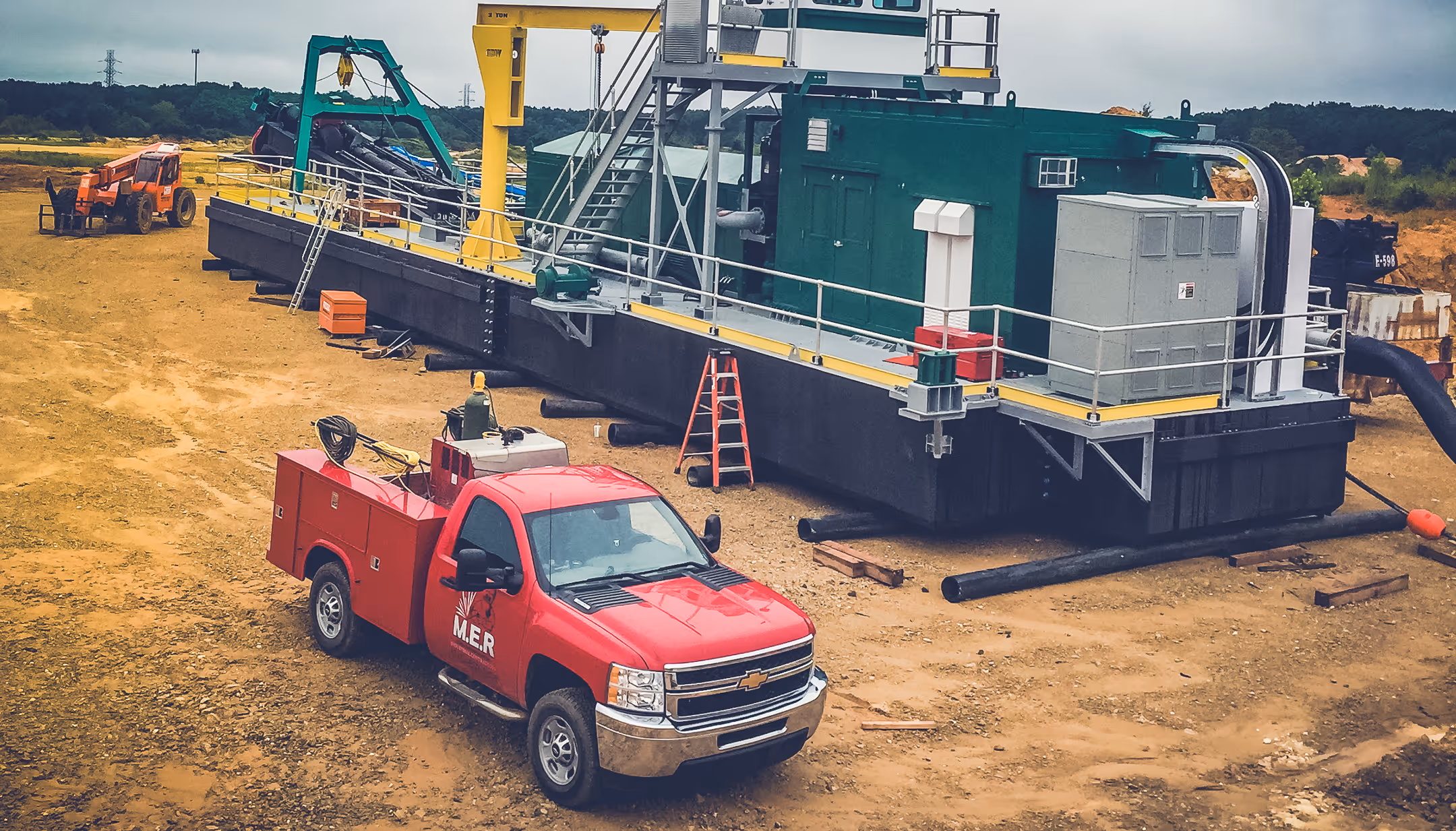 An image of MER Industrial on location.