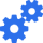Icon of two gears