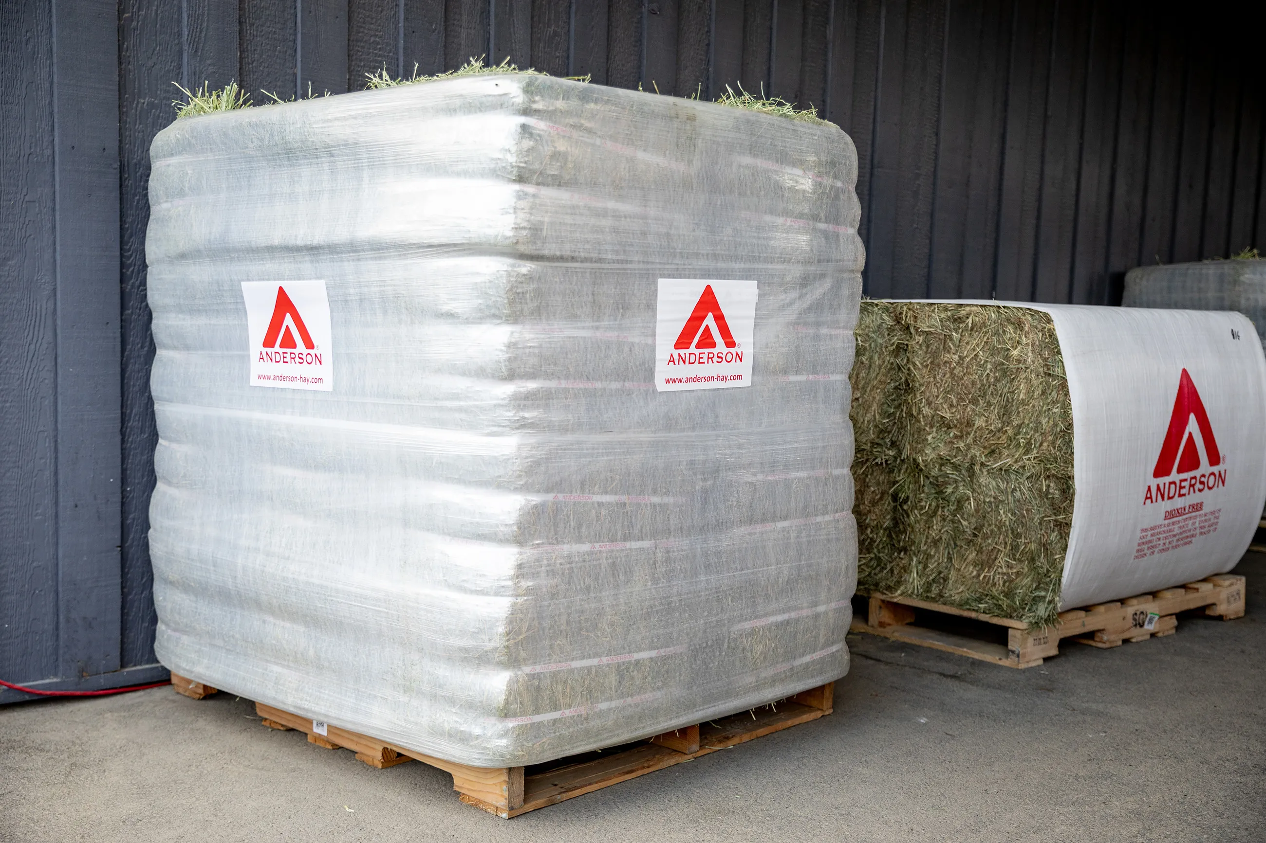 2 MAG bales of Anderson Hay