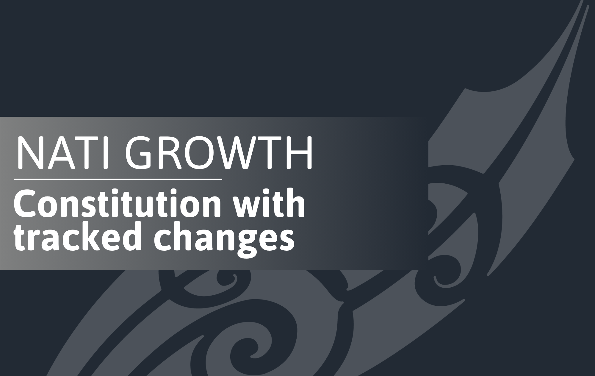 (3d) Nati Growth Constituion with tracked changes -Appendix 4