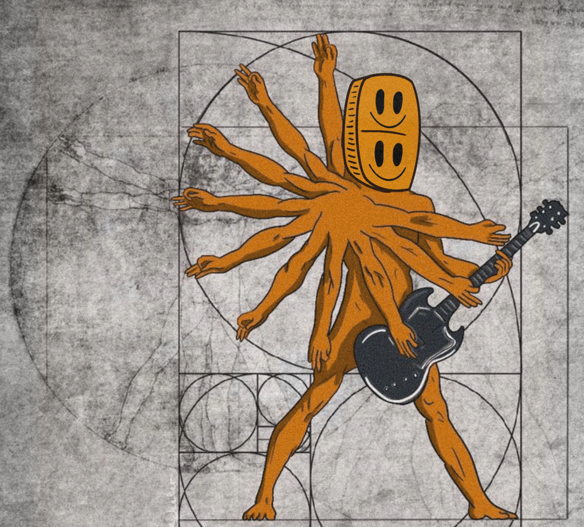DOM Guitar art 
