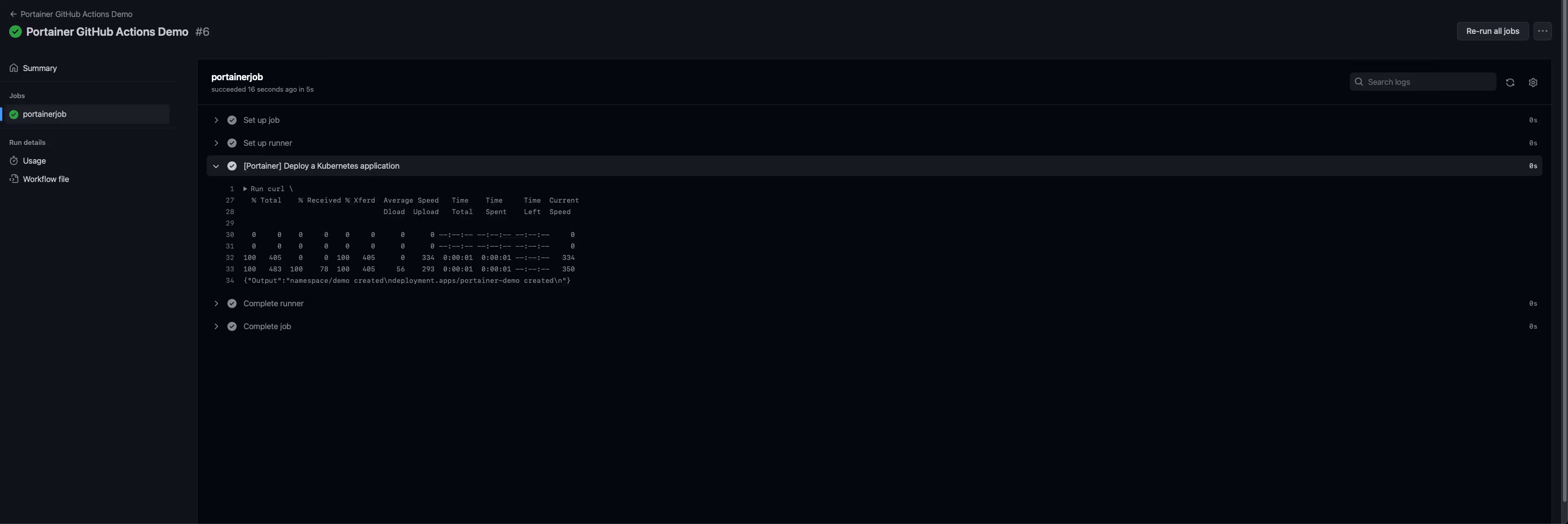 10 - GitHub Actions Reseults