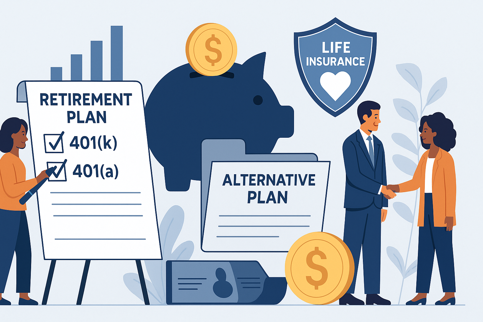 A person standing next to a piggy bank and a piggy bankAI-generated content may be incorrect., Picture