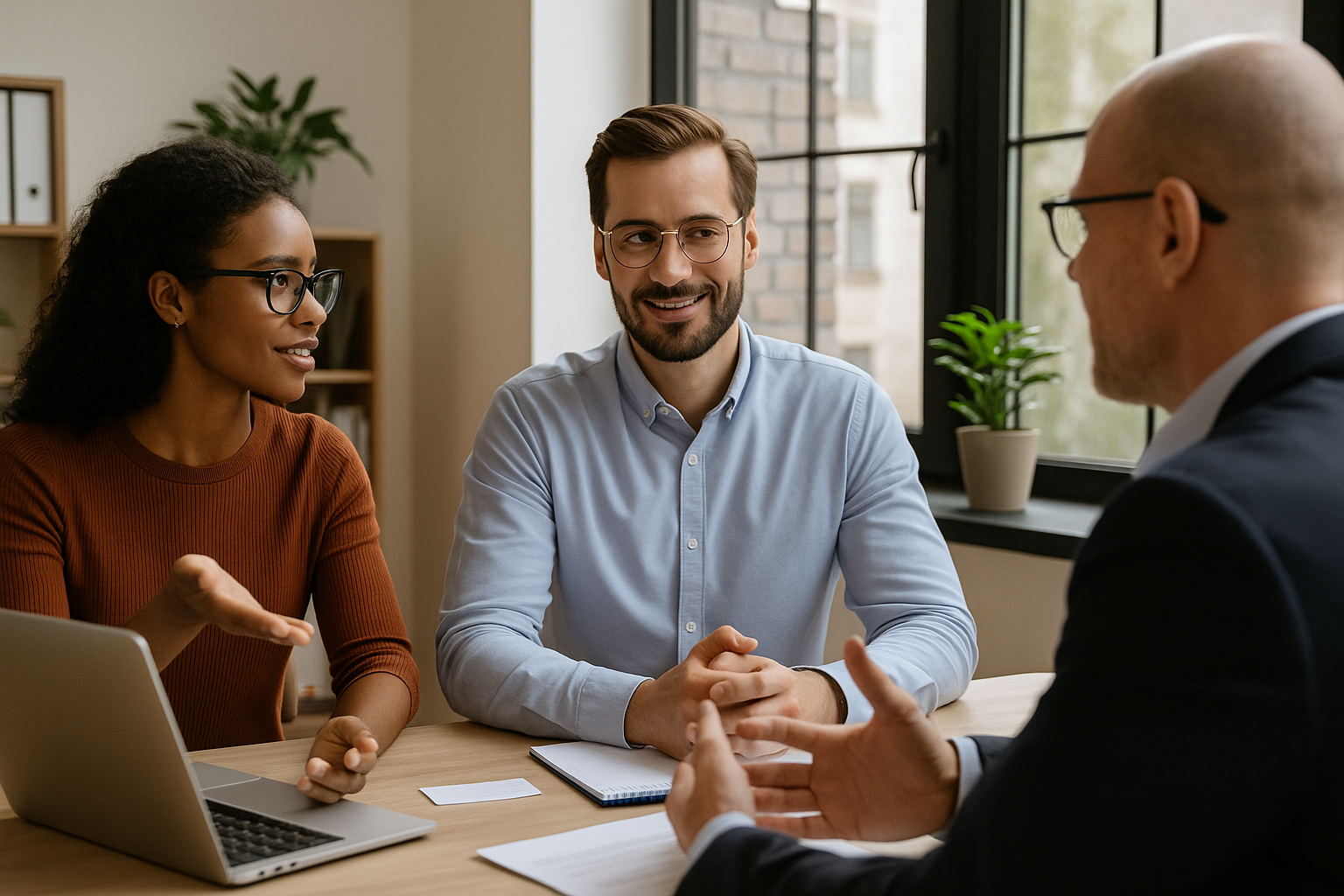 A group of people sitting at a tableAI-generated content may be incorrect., Picture