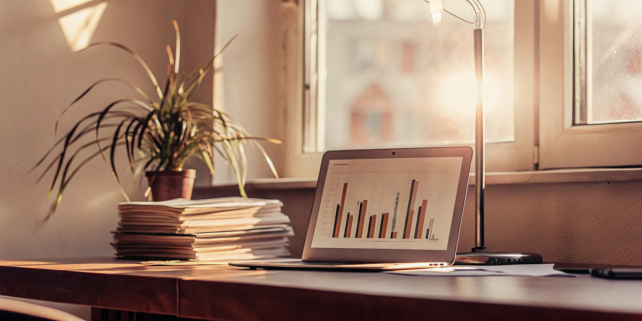 HR outsourcing cost analysis on laptop.