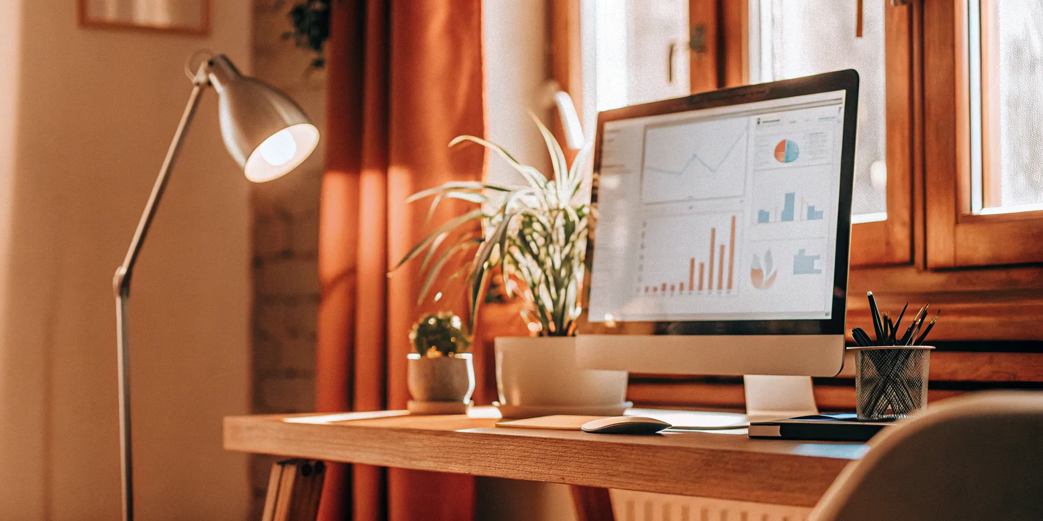 A computer on a desk displaying an outsourced hr compliance dashboard.