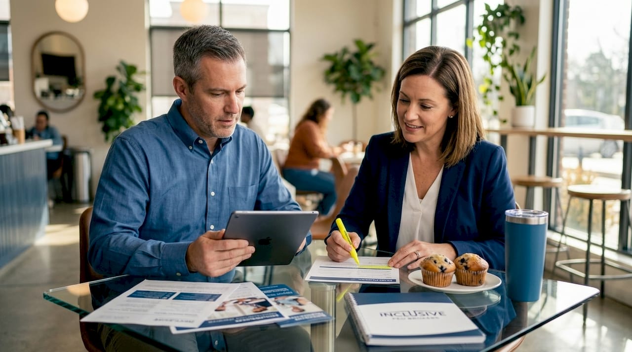 Managers comparing health plan documents