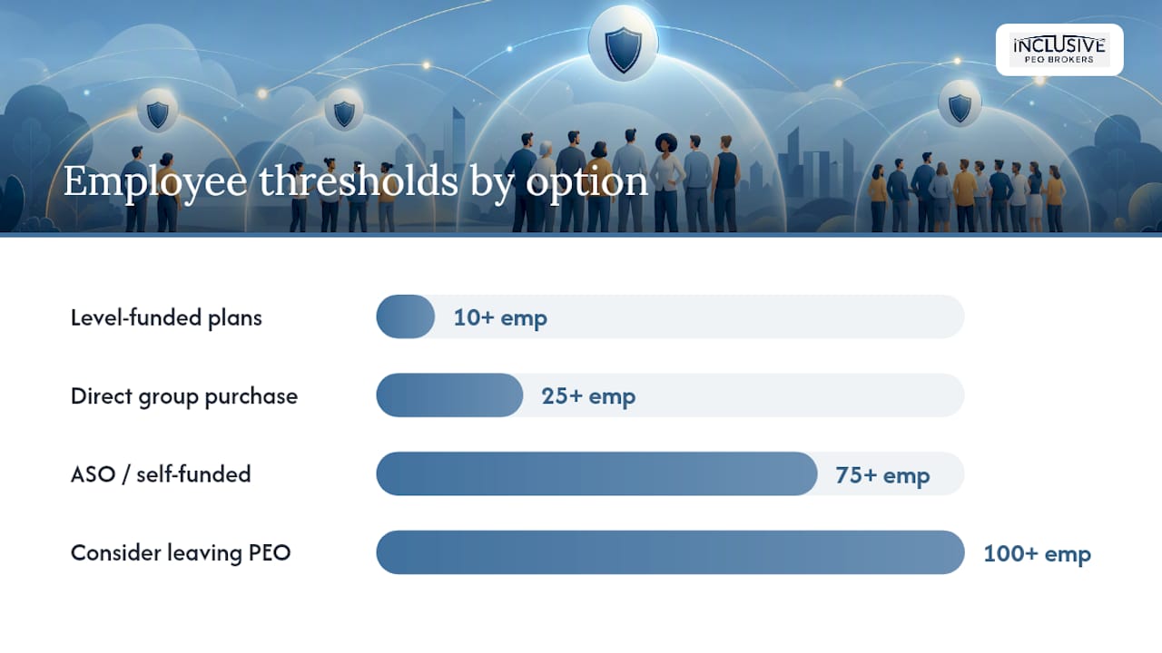 Are there better alternatives to PEO health insurance? — overview diagram