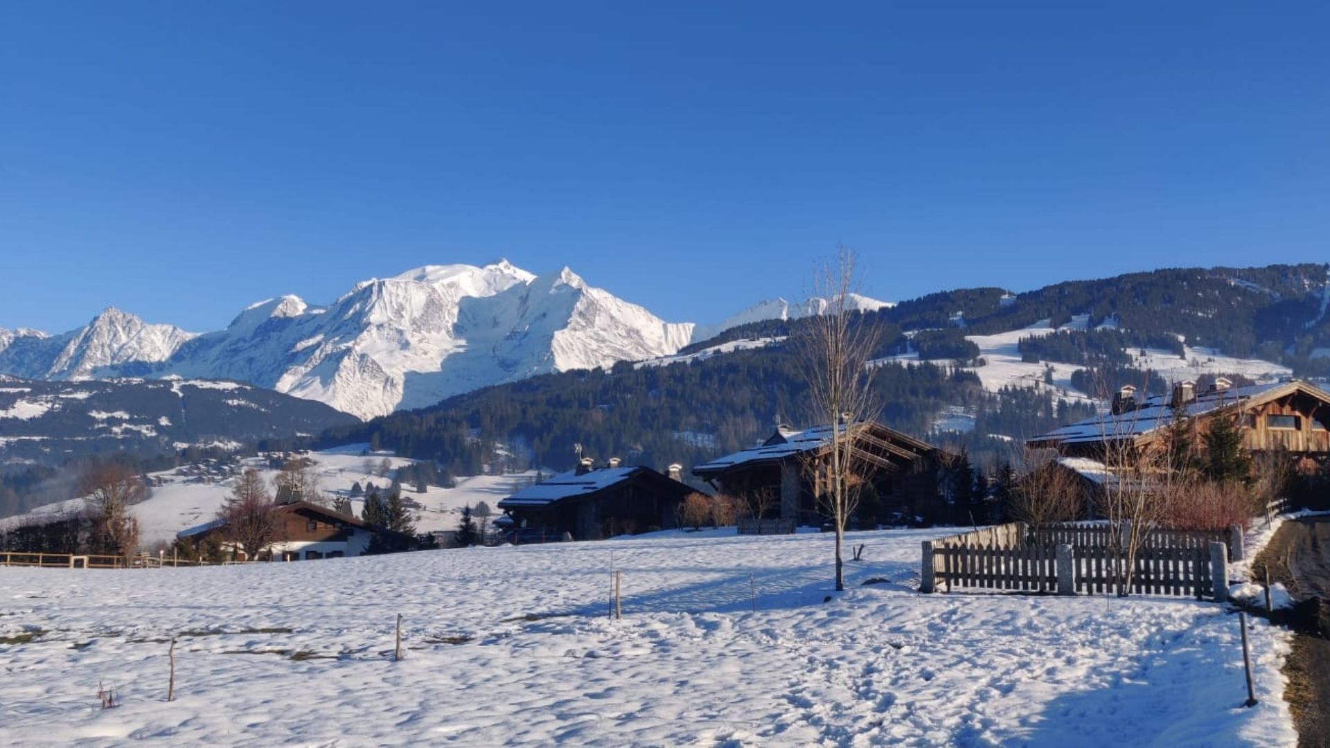 Mountain view, Les Roches du Mont-Blanc 