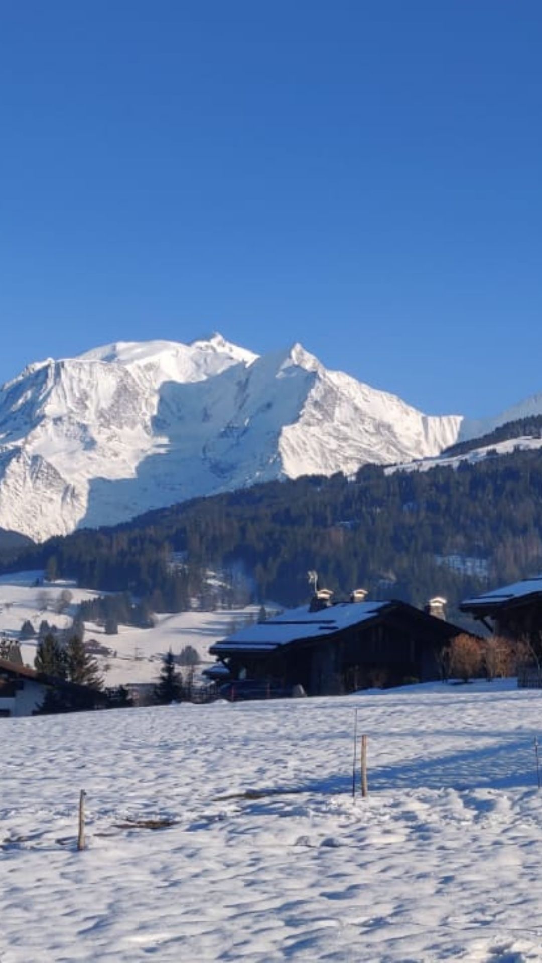 Mountain view, Les Roches du Mont-Blanc 