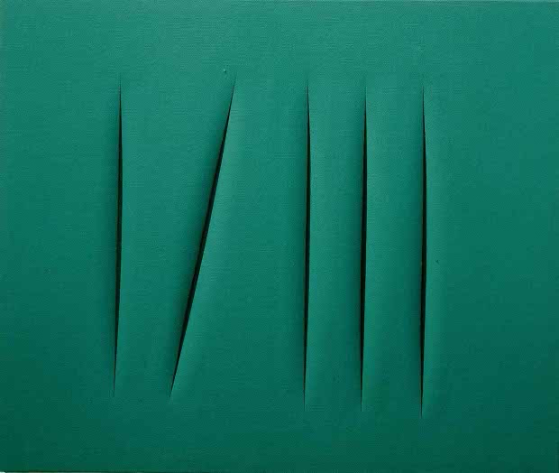 Lucio fontana art