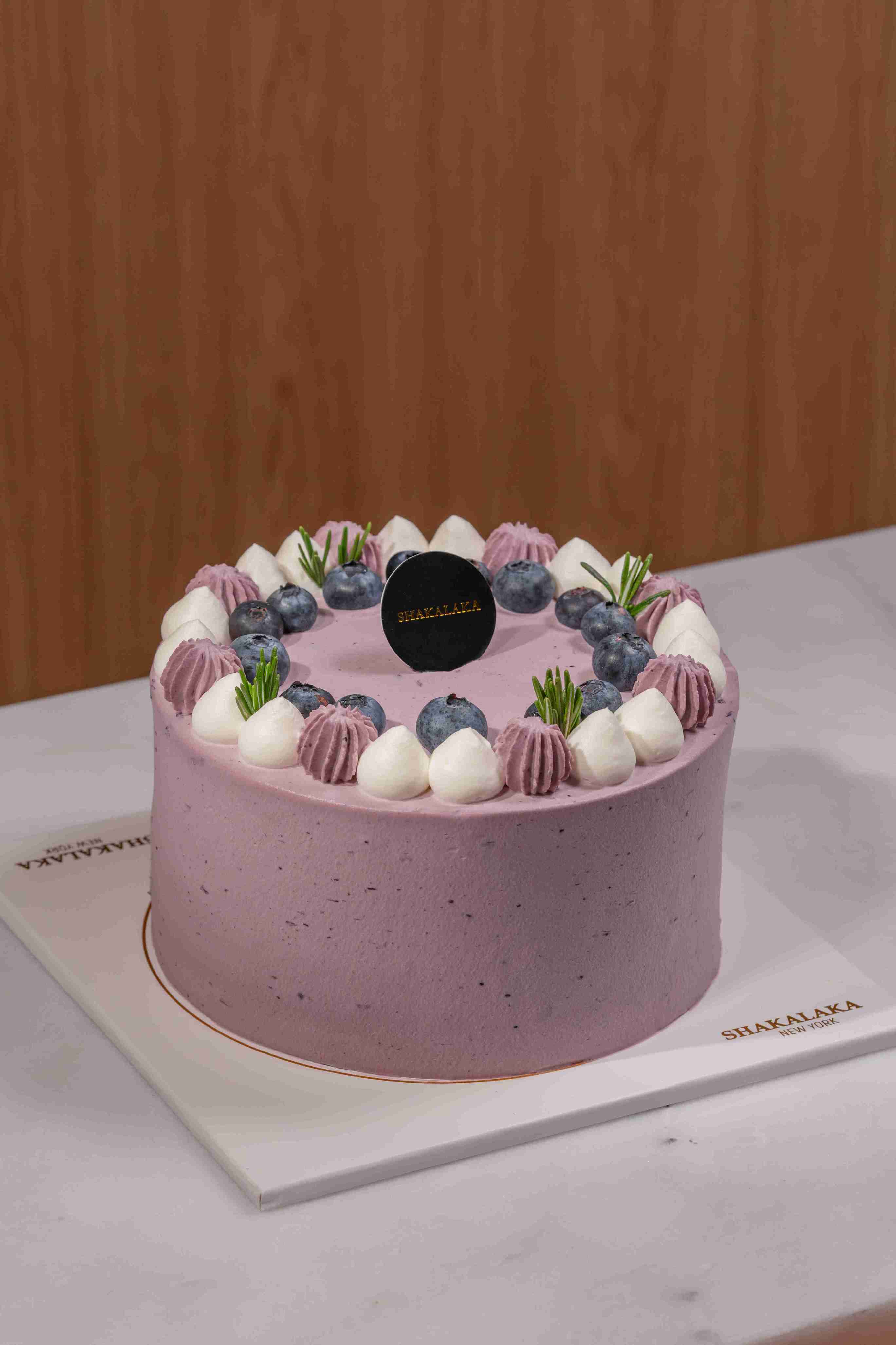 Blueberry Chiffon Cake