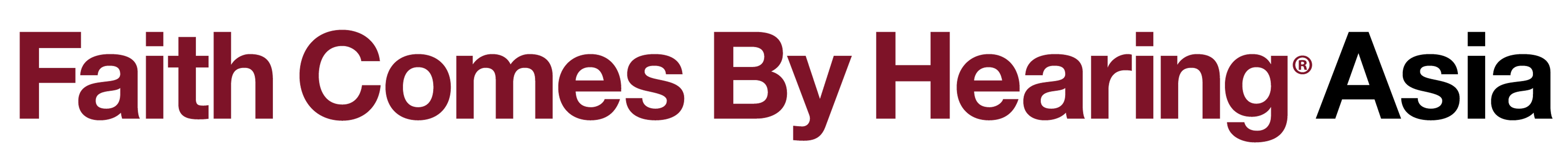 Faith Comes By Hearing