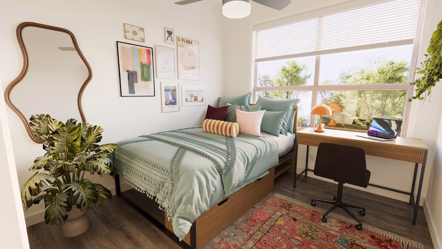 bedroom rendering