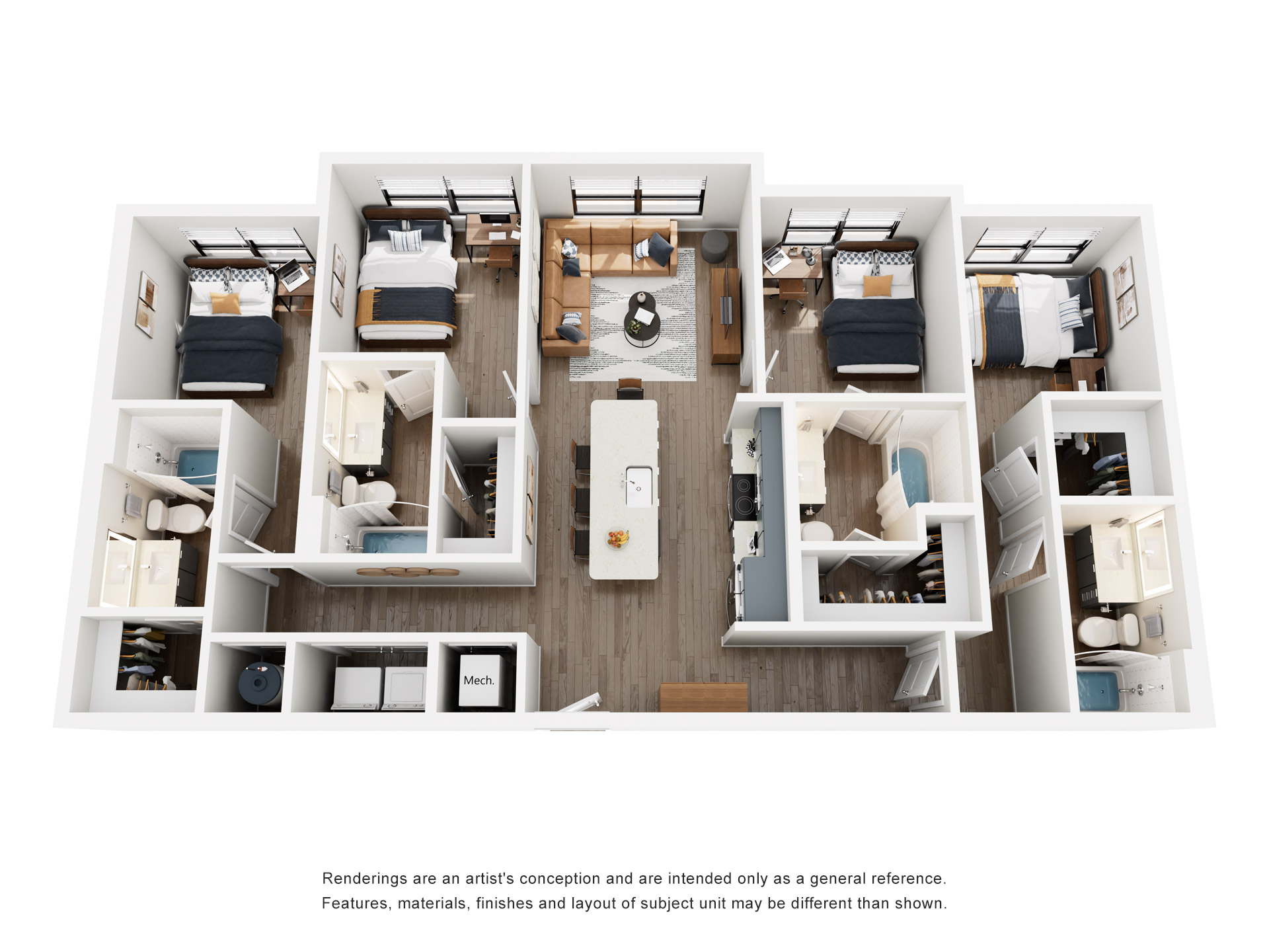 D1 Floor plan